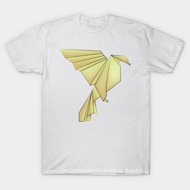 Bird Origami T-Shirt by barrettbiggers